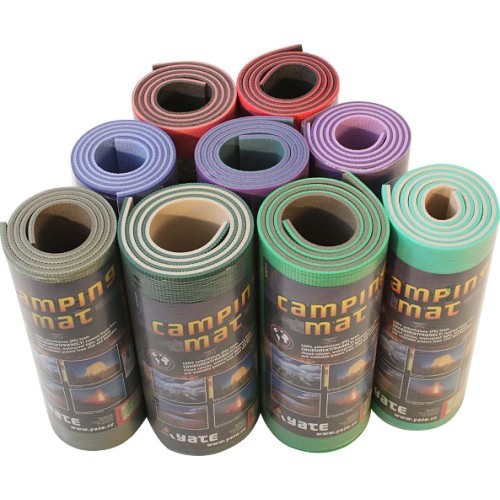 Double-Layer Mat Yate, 12 mm - Green/Black
