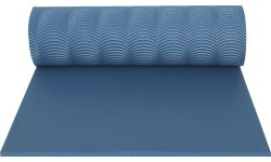 Vienslāņa paklājs Yate Waves, 10 mm - zils