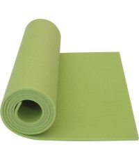 Single-Layer Mat Yate, 6 mm - Light Green