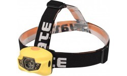 Galvas lukturis Yate Panter 3W Cree + 2 LED, dzeltens