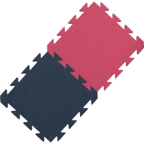 Foam Carpet Yate, 29x29x1,2 cm - Pink/Blue