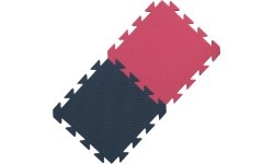 Пенопластовый коврик Yate 29x29x1,2 см, розовый/синий
