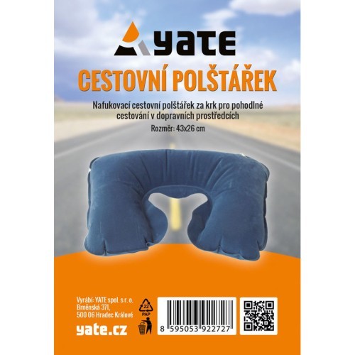 Piepūšams kakla spilvens Yate, zils