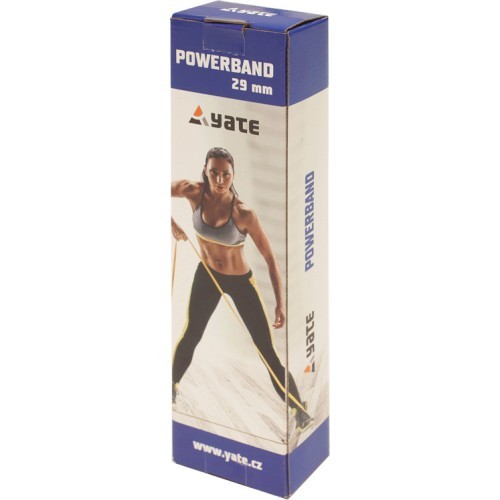 Pretestības gumija YATE Powerband 2080x4,5x29 mm, zila