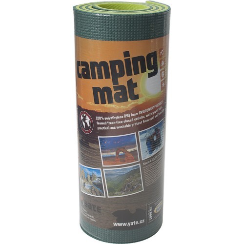 Double-Layer Mat Yate - Pea Green/Dark Green