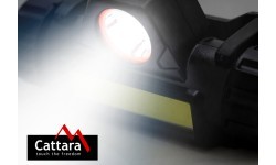 Налобный фонарь Cattara, 120 лм, аккумуляторный