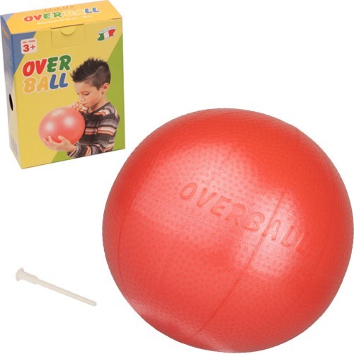 Rehabilitācijas bumba Yate Overball, sarkana, 23 cm