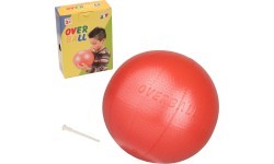 Rehabilitācijas bumba Yate Overball, sarkana, 23 cm