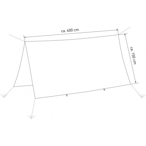 Brezentas Amazon Traveller XXL