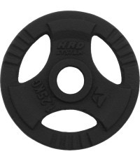 Čuguna atsvars ar rokturiem Platinum Fitness Beltor HRD System Line, 1,25 kg, 29 mm