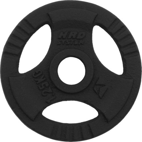 Čuguna svara disks ar rokturiem Beltor HRD System Line, 1,25 kg, 29 mm