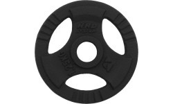 Čuguna atsvars ar rokturiem Platinum Fitness Beltor HRD System Line, 1,25 kg, 29 mm