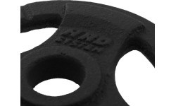 Čuguna atsvars ar rokturiem Platinum Fitness Beltor HRD System Line, 1,25 kg, 29 mm