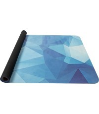 Yoga Mat Yate, Natural Rubber, 4mm, Blue Crystal 