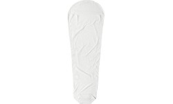 Вкладыш в спальный мешок Mummy Cocoon, хлопок, натуральный белый