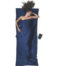 Вкладыш для спального мешка Cocoon, микрофибра, синий