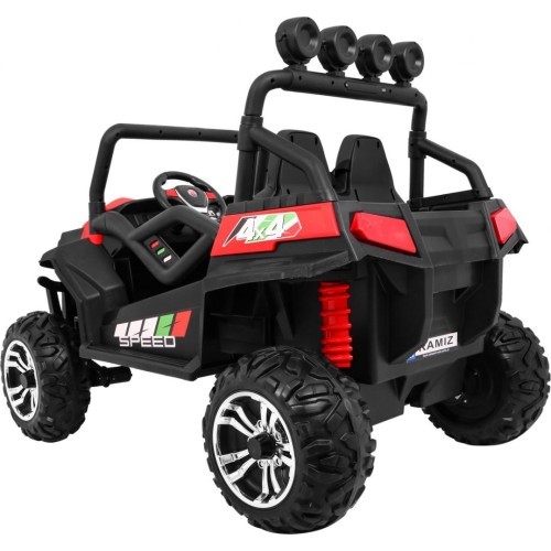 Elektromobilis Grand Buggy 4x4 LIFT, sarkans