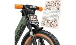 BERG Biky Trail zaļš ar rokas bremzi