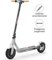 Elektriskais skrejritenis Beaster BS05W, 350W, 36V, 8Ah, balts