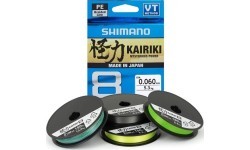 Леска Shimano Kairiki 8 Mantis Green, 150 м, 0,20 мм, 17,1 кг