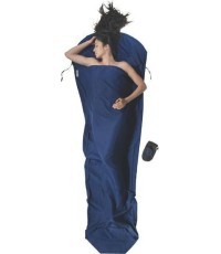 Вкладыш в спальный мешок Cocoon Mummy Liner, микрофибра, синий