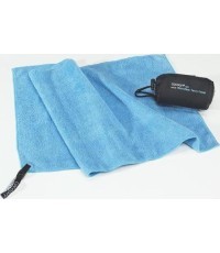 Махровое полотенце из микрофибры Cocoon, голубое, размер M