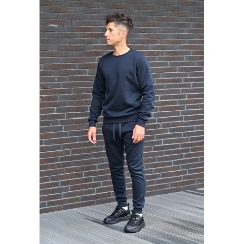 Мужской флисовый спортивный костюм J.Style Blue 68C10380-25