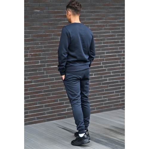 Мужской флисовый спортивный костюм J.Style Blue 68C10380-25