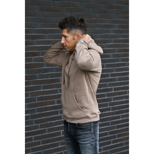 Мужской флисовый джемпер J.Style, бежевый 68B2009-91