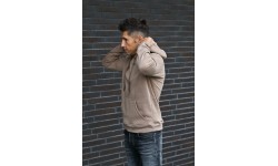 Мужской флисовый джемпер J.Style, бежевый 68B2009-91