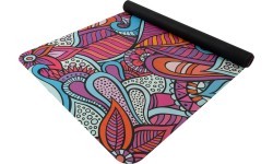 Yoga Mat Yate, Natural Rubber, 4mm, Red 