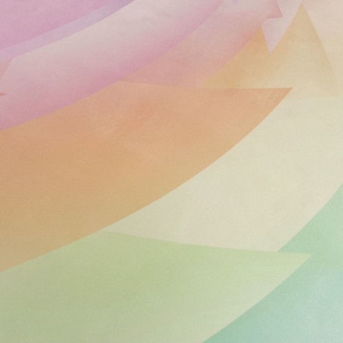 Коврик для йоги Yate, натуральный каучук, 4 мм, Rainbow