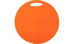 Yate apaļais sēdvietu paklājs, 35 cm, viens slānis, oranžs