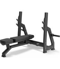 Плоская тренировочная скамья UpForm UR-L002 со стойкой для штанги