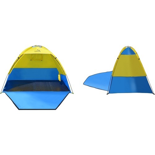 Pludmales telts Cattara Zaton, 200x120x120 cm