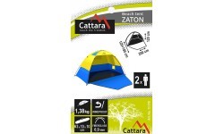 Pludmales telts Cattara Zaton, 200x120x120 cm