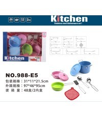 Krāsaini metāla podi + piederumi