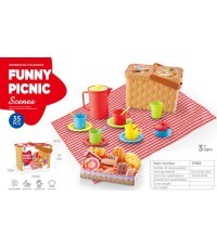 Piknika komplekts, 35 daļas