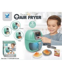 Gaisa fritētājs ar gaismas funkciju + piederumi