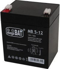 Запчасти автомобиля аккумулятор 12V/5AH