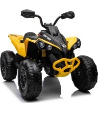 Elektriskais kvadricikls Maverick ATV, dzeltens