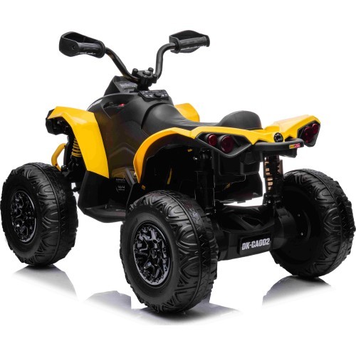Elektriskais kvadricikls Maverick ATV, dzeltens