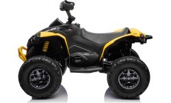 Elektriskais kvadricikls Maverick ATV, dzeltens