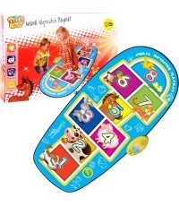 Spēļu paklājiņš Klases dzīvnieki Zils