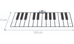 Large Super Keyboard Music Mat