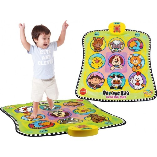 Dejojošais Twister paklājs ar dzīvniekiem