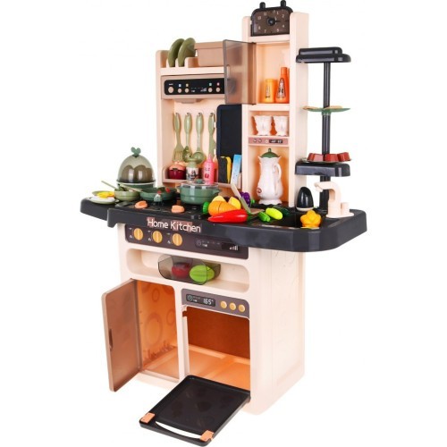 Bērnu virtuvīte KitchenEtte ar tekošu ūdeni, 65 daļas