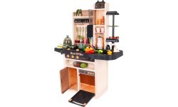 Bērnu virtuvīte KitchenEtte ar tekošu ūdeni, 65 daļas