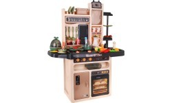 Bērnu virtuvīte KitchenEtte ar tekošu ūdeni, 65 daļas