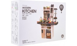Детская кухня KitchenEtte с проточной водой, 65 предметов